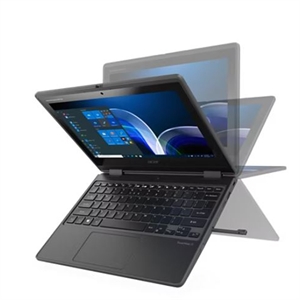 Acer TravelMate B3 Spin 12 2-in-1 Notebook (Black)
